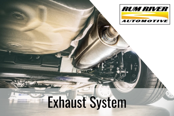 what are the components of an exhaust system